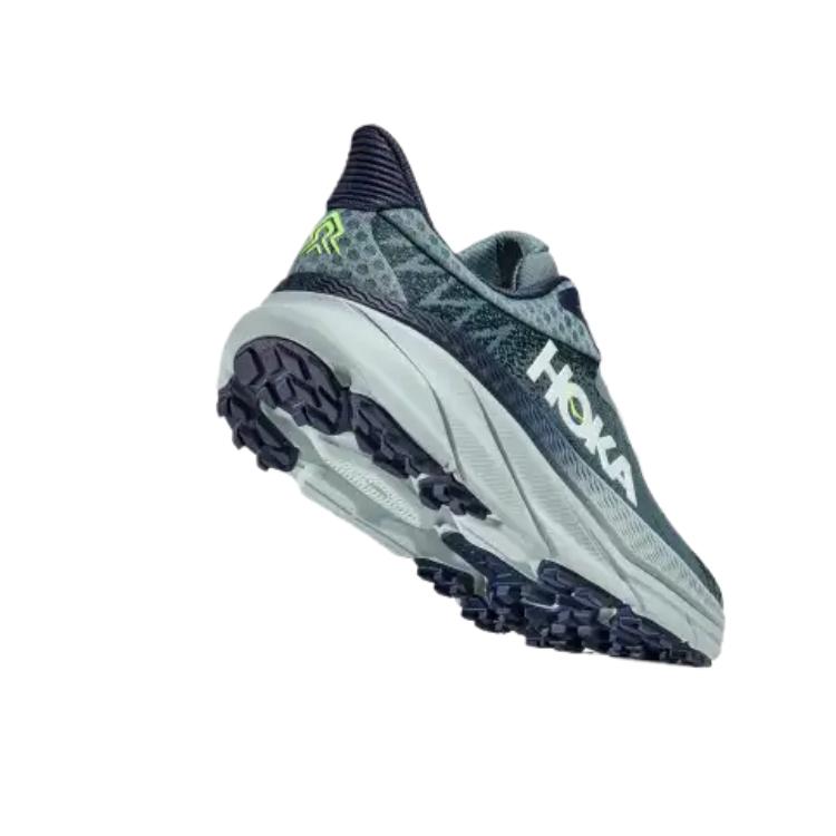 HOKA ONE ONE Challenger 7 Low top Marathon Running Shoes Men’s Gray Green