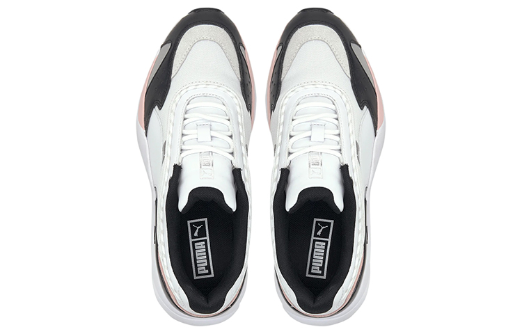 Женские кроссовки PUMA Lia FS (бело-черно-серебристые) — фото 3