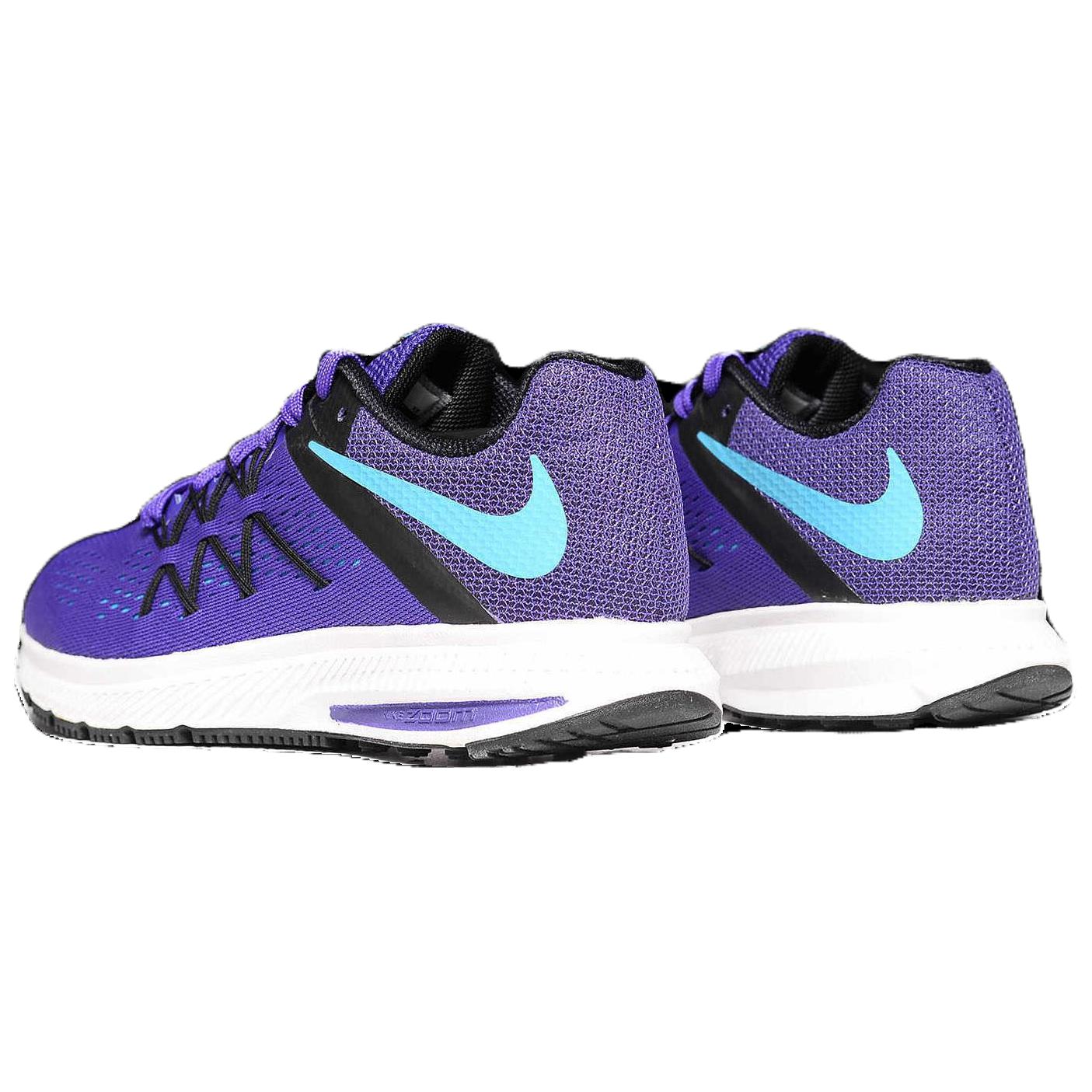 Nike Zoom Winflo 3 Abrasion Resistant Lightweight Low top Running Shoes Women’s Purple
