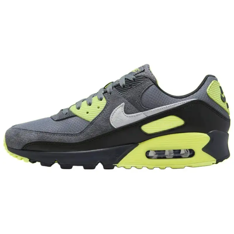 Nike Air Max 90 Low top Casual Running Shoes Unisex Gray