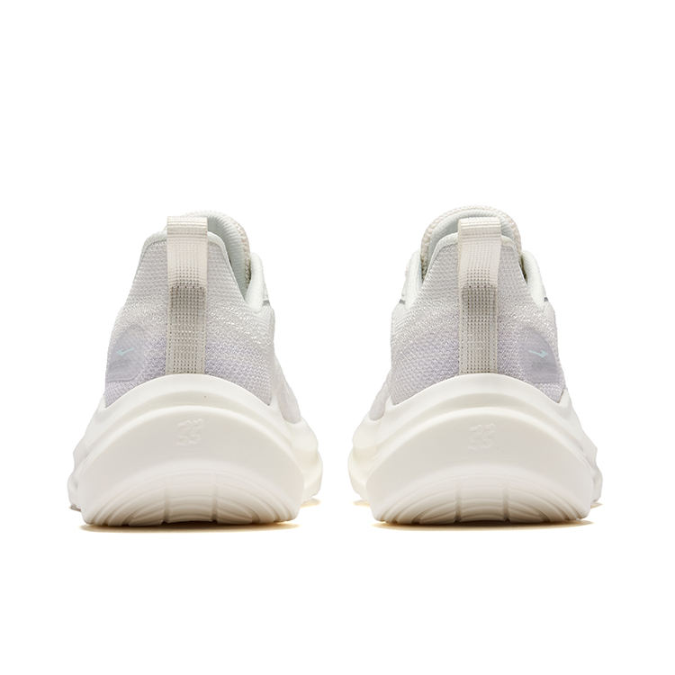 Erke Wind Flight 3.0 Running Shoes Women’s Low Top Microcrystal White Tranquil Purple