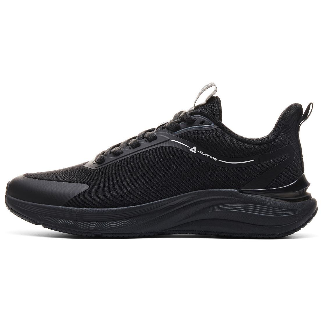 PEAK Cushioning, Wear Resistant Low top Casual Running Shoes Women’s All Black