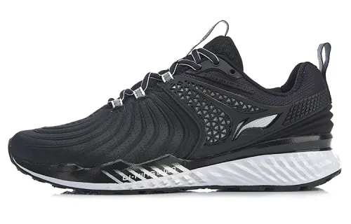 Li Ning Cloud 5 V2 Running Shoes Unisex Low Top Black/White