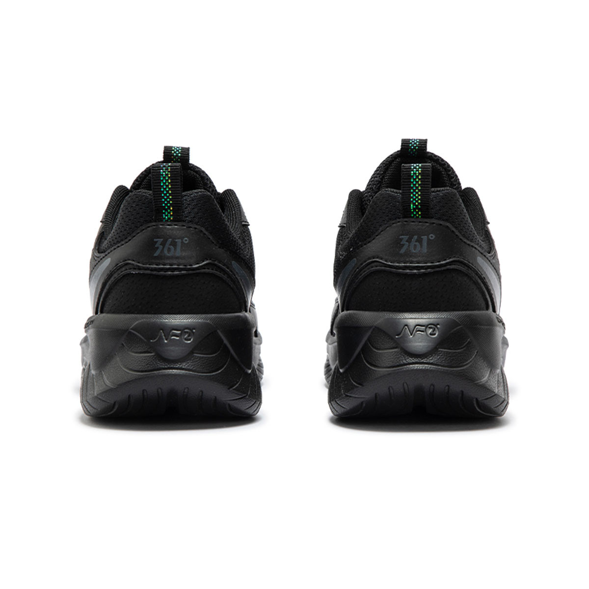 361° Cushioning, Wear Resistant Low top Casual City Commuting Running Shoes Women’s Black