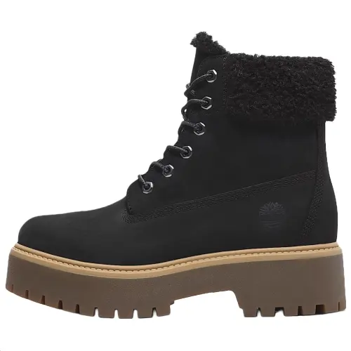 Timberland Stone Street Comfortable Ankle Boots Women's Black