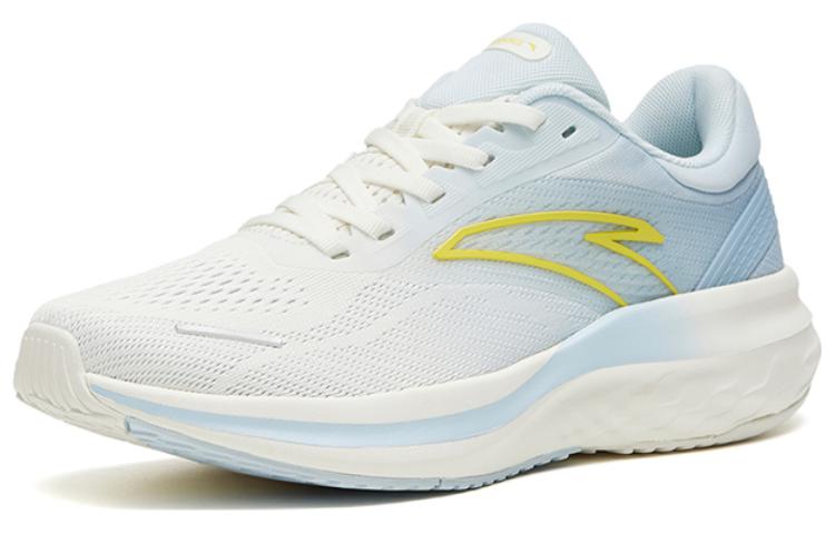 Anta LingFeng Versatile Fabric Cushioning Slip Resistant Abrasion Resistant Low top Running Shoes Women’s White Blue