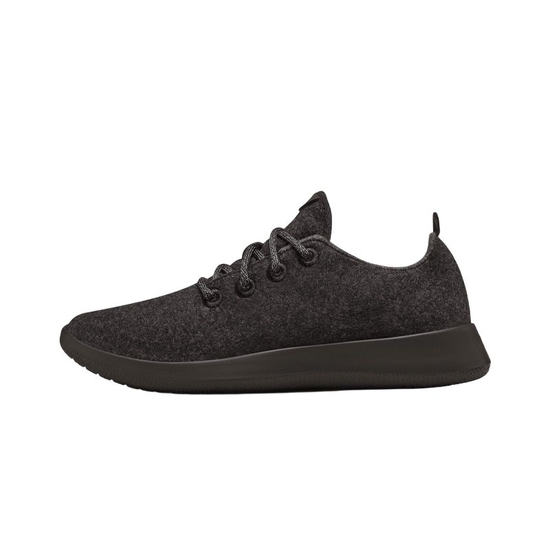 Allbirds Wool Runner Abrasion Resistant Low top Casual Running Shoes Women’s Natural Black