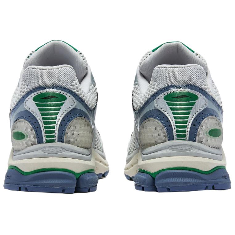 Saucony ProGrid Triumph Victory 4 Low top Casual Running Shoes Unisex Silver Brown Green