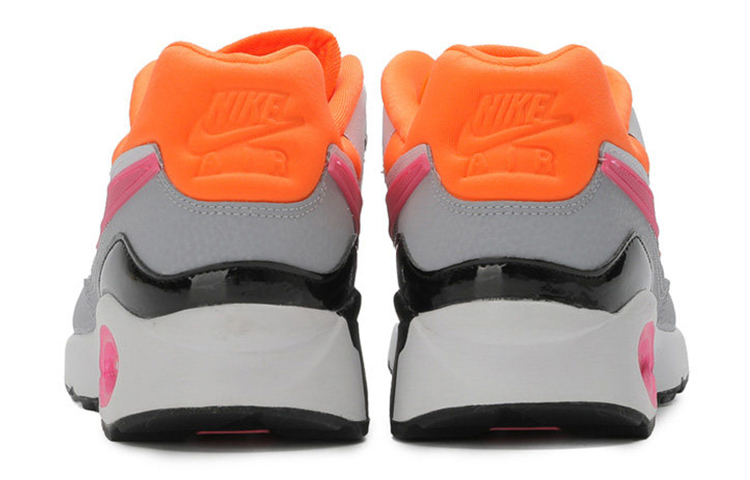 Женские кроссовки Nike Air Max ST (бело-розово-оранжевые) — Белыйрозовыйоранжевый — фото 4