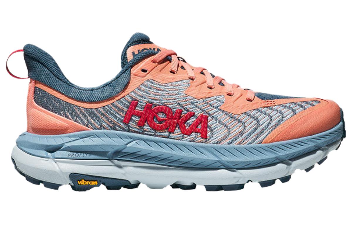 HOKA ONE ONE Mafate Speed 4 Papaya Real Teal Women’s
