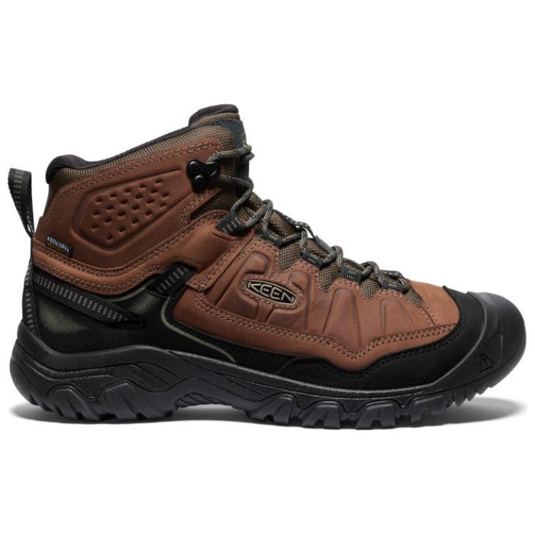 Keen Targhee 4 MID WP Cushioning Abrasion Resistant Waterproof High top Cushioning Abrasion Resistant Waterproof