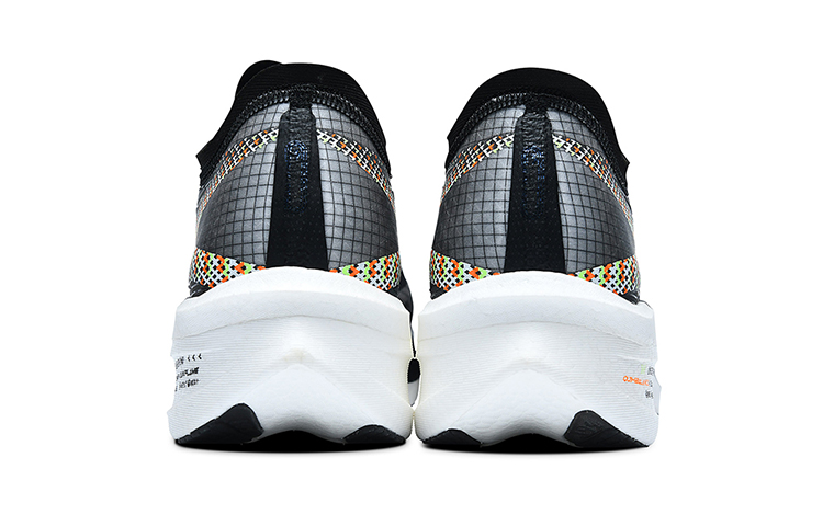 361° Feiran 1 Comfortable Mesh Cushioning Slip Resistant Abrasion Resistant Low top Running Shoes Men’s Black White