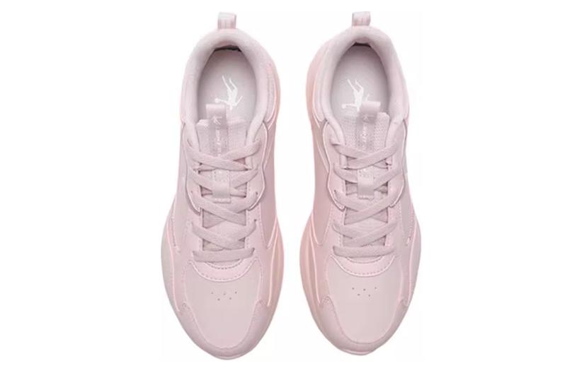 QIAODAN Wear resistant And Lightweight Low top Running Shoes Women’s Pink