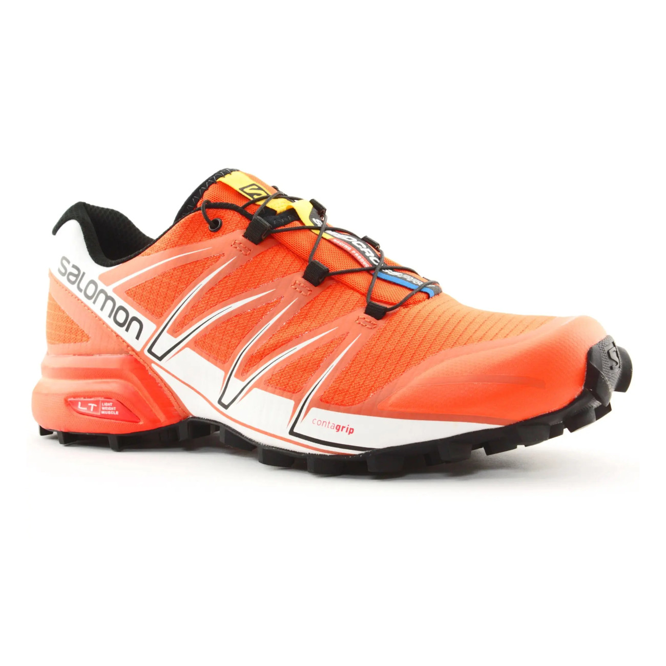 SALOMON SPEEDCROSS PRO Abrasion Resistant Low top Running Shoes Men’s Orange White