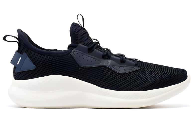 361° Comfortable Cushioning Abrasion Resistant Breathable Low top Running Shoes Men’s Black Blue
