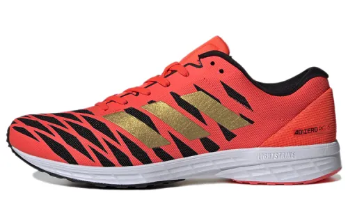 Adidas Adizero RC 3 Abrasion Resistant Low top Running Shoes Men's Orange Black