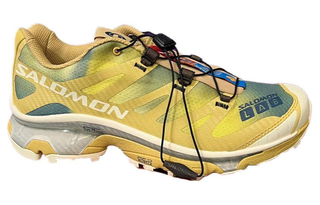 SALOMON XT 4 Comfortable Slip Resistant Low top Outdoor Shoes Men’s Yellow