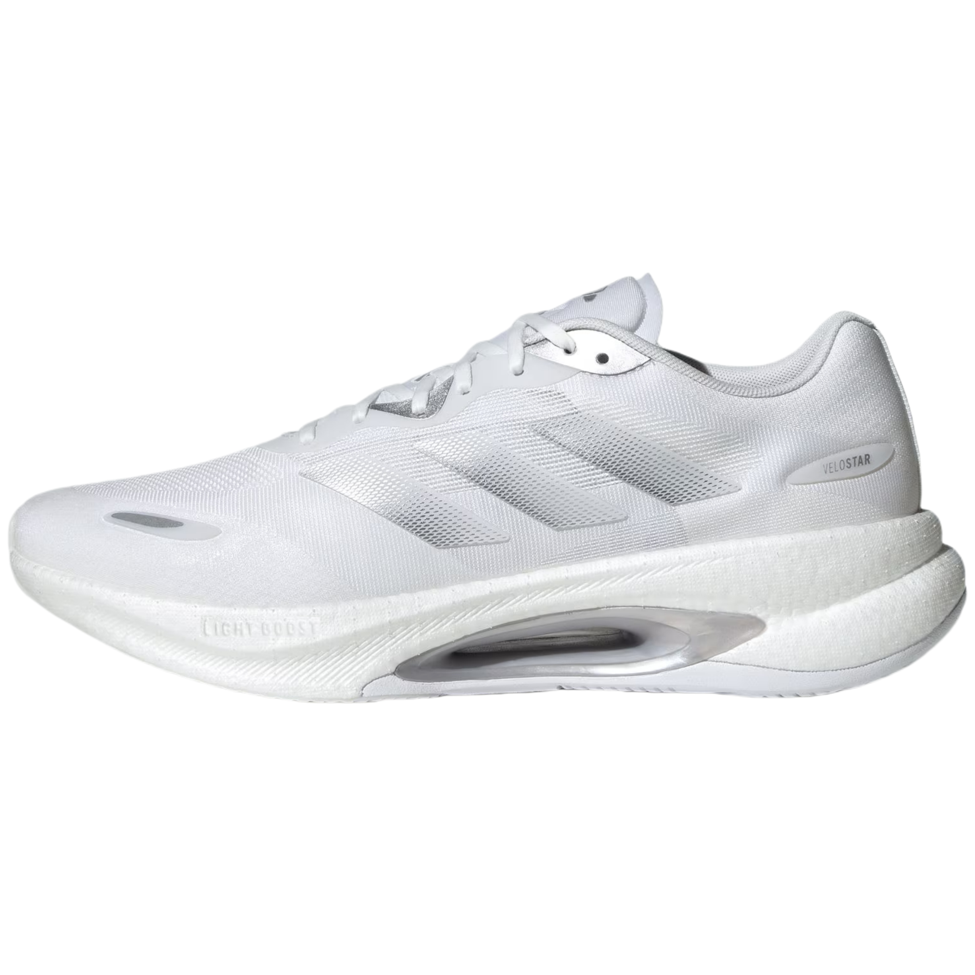 Adidas VELOSTAR PU, Textile Low top Casual Running Shoes Unisex White