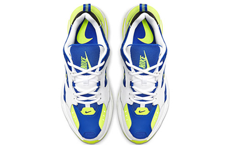 Мужские кроссовки Nike M2K TEKNO (сине-зеленые) — фото 4