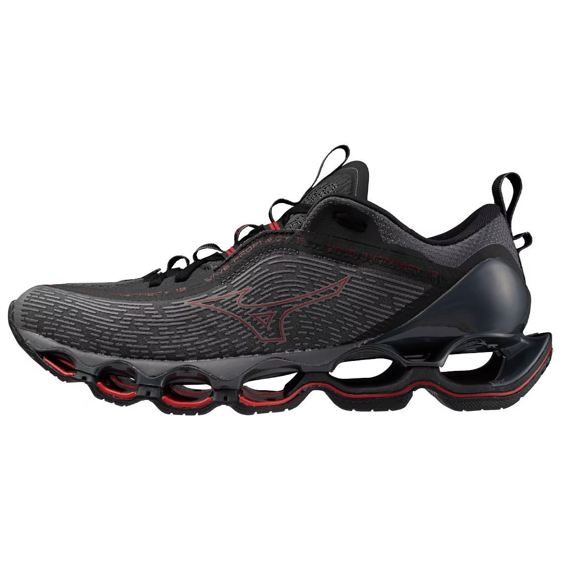 Wave Prophecy Mizuno 13 ‘Dark Grey Red’