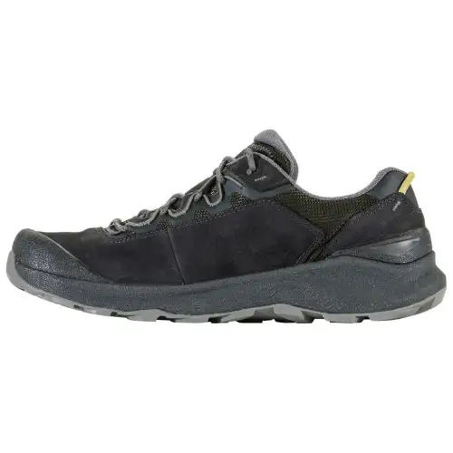 Oboz Footwear Cottonwood Cushioning Slip Resistant Abrasion Resistant Coverage Low top Outdoor Shoes Men's Black