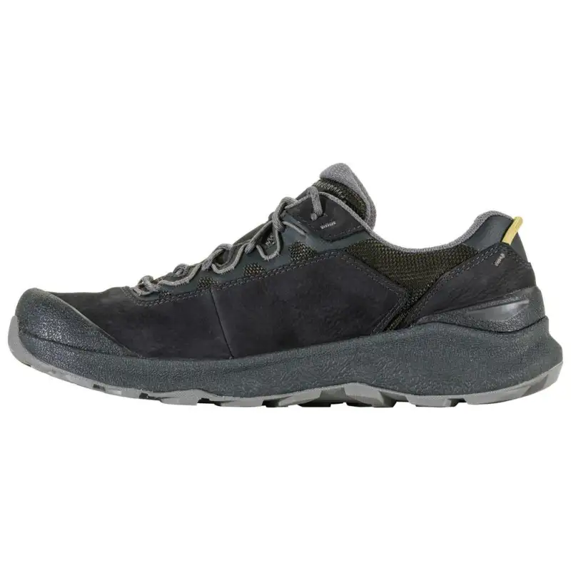 Oboz Footwear Cottonwood Cushioning Slip Resistant Abrasion Resistant Coverage Low top Outdoor Shoes Men's Black