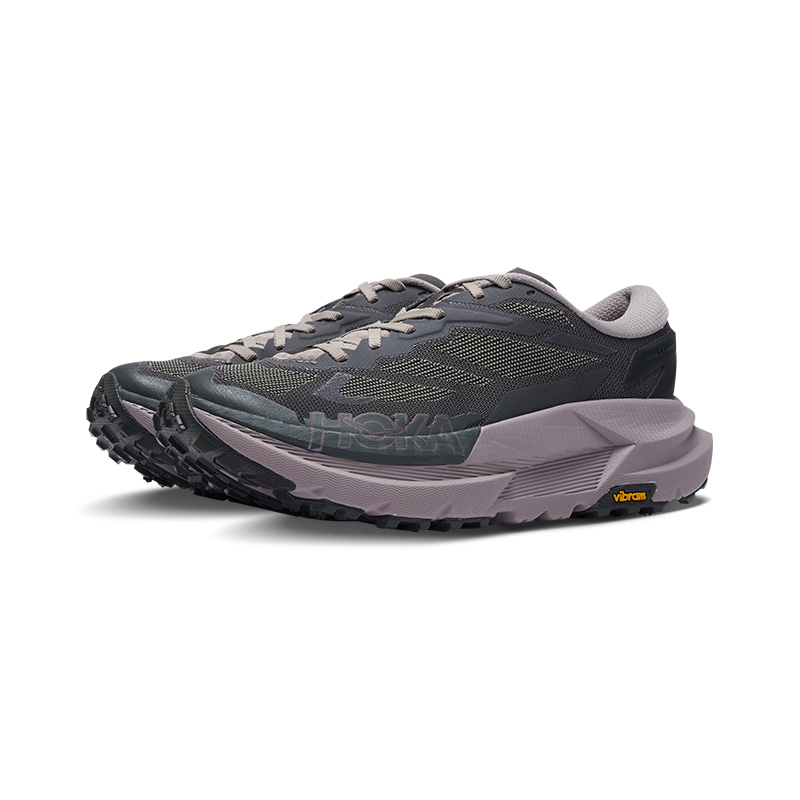 HOKA ONE ONE x _J.LA.L_ Mafate X Running Shoes Unisex Gray Brown