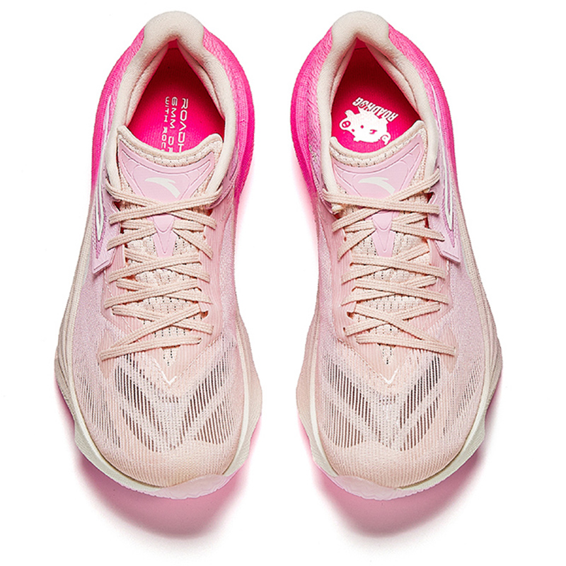 Anta Asphalt Road Dominator 2.0 Cushioning Slip Resistant Low top Running Shoes Men’s Pink