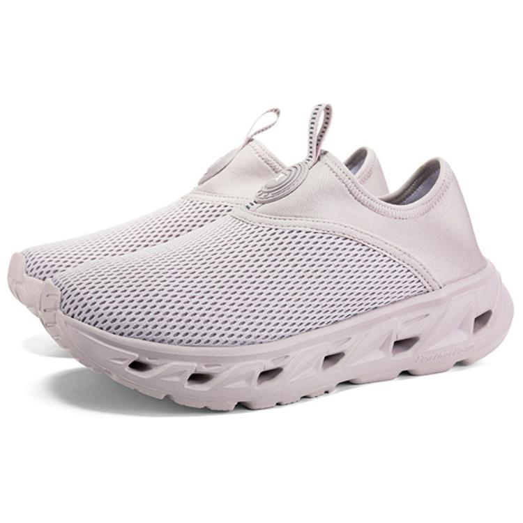 XTEP Abrasion Resistant Low top Outdoor Shoes Women’s Particle Gray