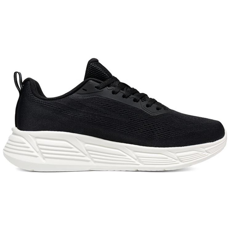 361° Abrasion Resistant, Lightweight, And Breathable Low top Sprint Running Shoes Men’s Black White