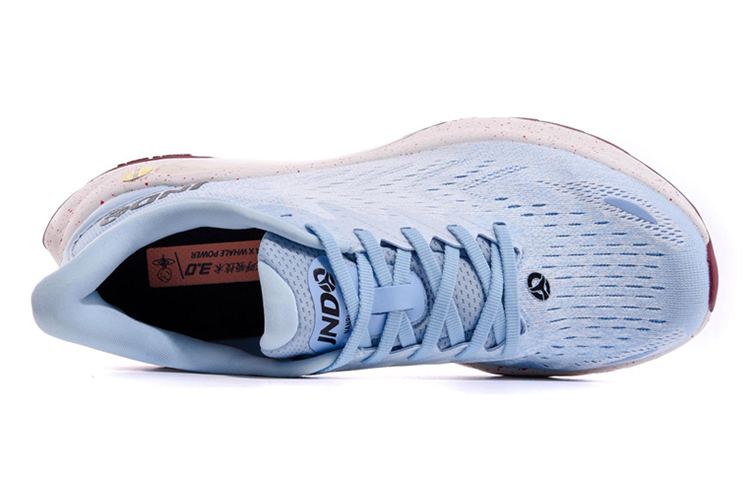 JNDO Running Shoes Unisex Low Top White, Blue