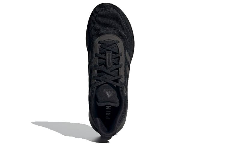 Мужские кроссовки adidas Galaxar (черные) — Чёрный — фото 5