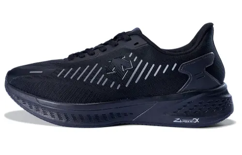 DESCENTE Enerzite Comfortable Breathable And Resilient Low top Casual Running Shoes Unisex Black