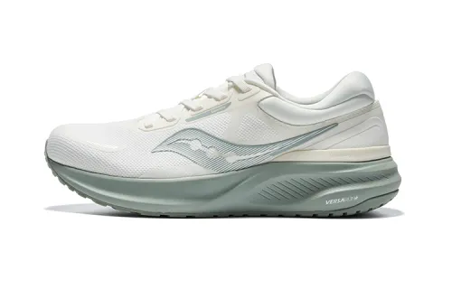 PUFF x Saucony Abrasion Resistant, Breathable, Lightweight Low top Running Shoes Unisex Beige Gray