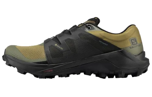 SALOMON Wildcross 1 Low top Running Shoes Men's Olive Green