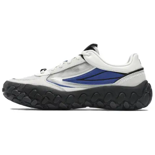 FILA Gara Abrasion Resistant Low top Casual City Commuting Running Shoes Men's White Blue