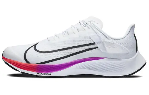 Nike Air Zoom Pegasus 37 FlyEase Extra Wide 'White Multi Color'