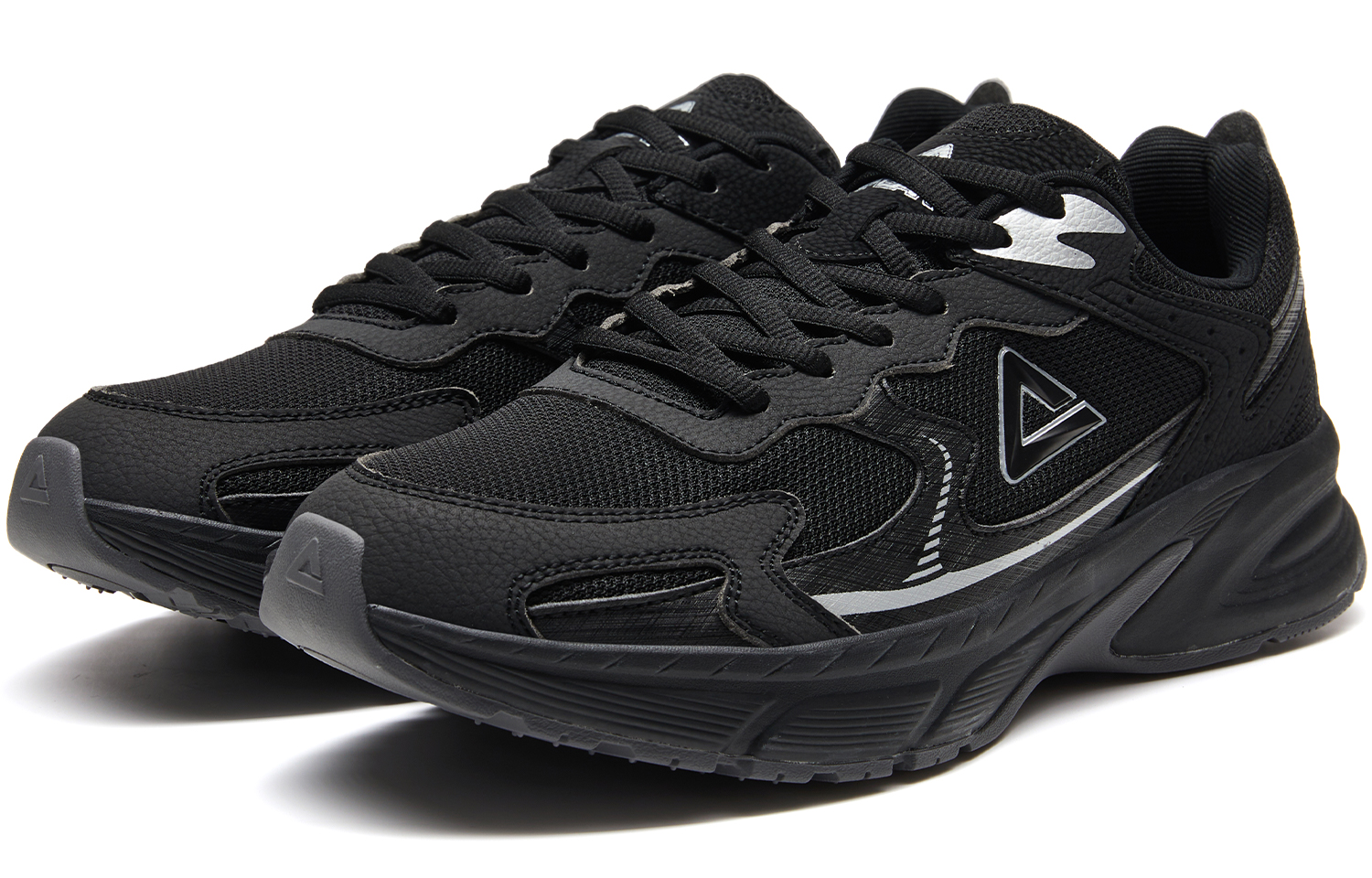 PEAK OG 7000 Cushioning Abrasion Resistant Breathable Low Top Running Shoes Men’s Black