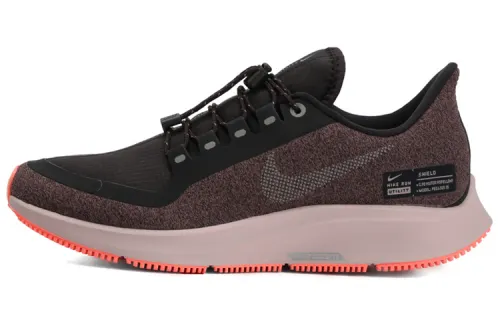 Nike Pegasus 35 sports fabric shock-absorbing breathable lightweight non-slip low-top running shoes women's black pink