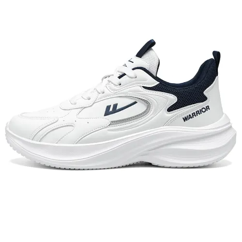 Warrior, fashionable, sports and versatile, black warrior jogging shoes, casual shoes, wear-resistant, breathable and lightweight, low-top running shoes, men's style
