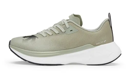 DESCENTE RUNNING Breathable Rebound Breathable And Resilient Low top Running Shoes Women's Light Khaki