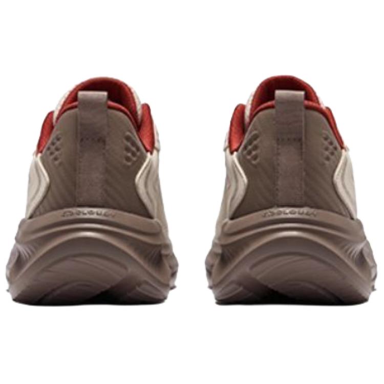 Erke Cushioning Rebound Cushioning Rebound Low top Racing Running Shoes Men’s Dry Wood Ash