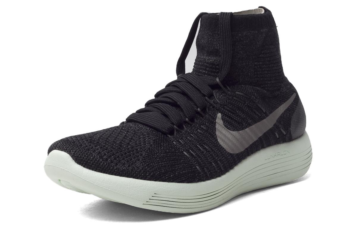 Nike Lunarepic Flyknit Lb Black Metallic Silver Women’s