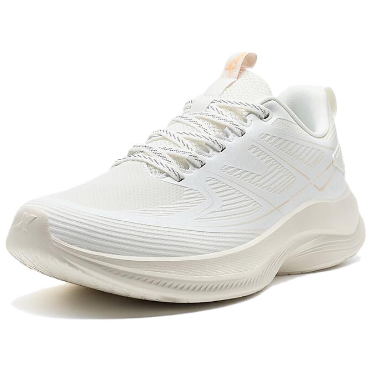 XTEP Abrasion Resistant Slip Resistant Low top Casual Running Shoes Women’s White