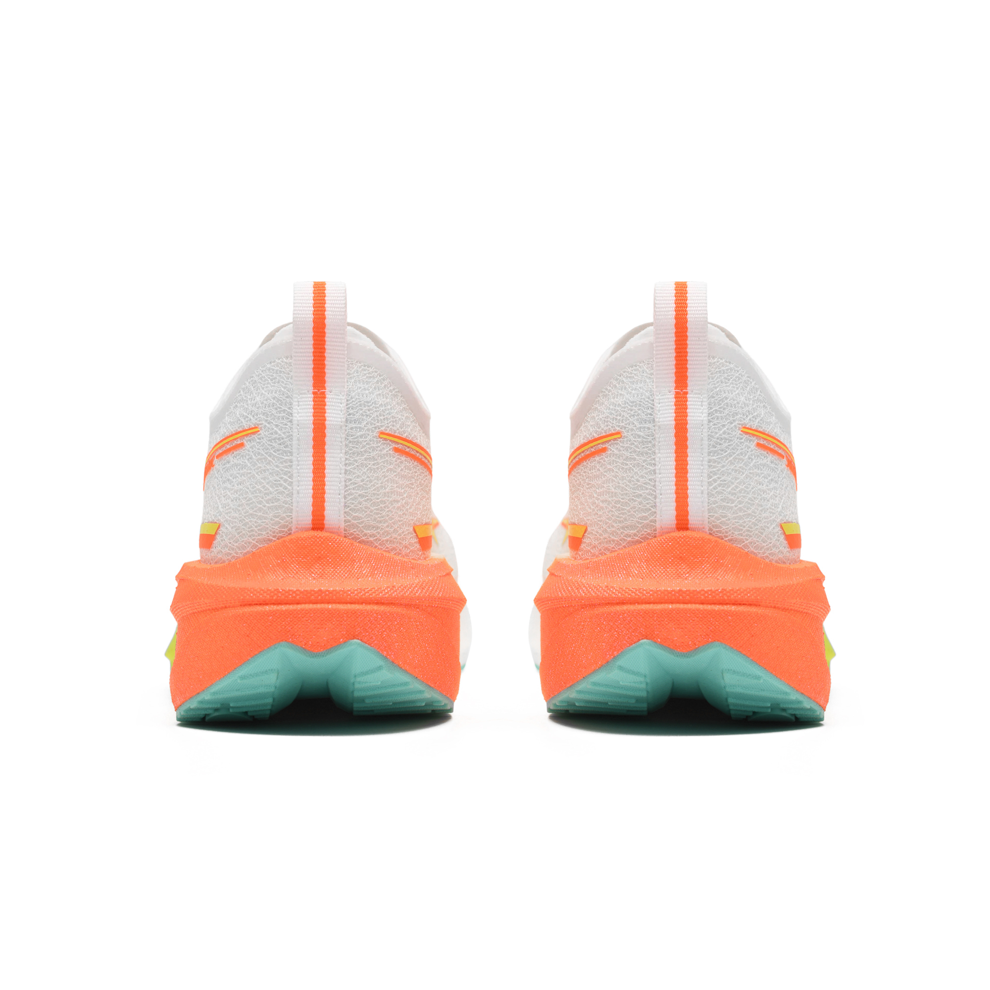 DDOCABC Running Shoes Unisex Low Top Orange Yellow