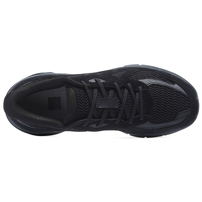 BMAI Expedition Thick Path Leather, Mesh Cushioning Support Breathable Slip Resistant Running Shoes Women’s Black