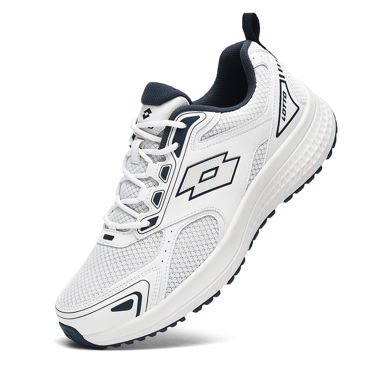LOTTO Textile, Synthetic Leather Cushioning Slip Resistant Abrasion Resistant Low top Carbon Plate Technology Marathon