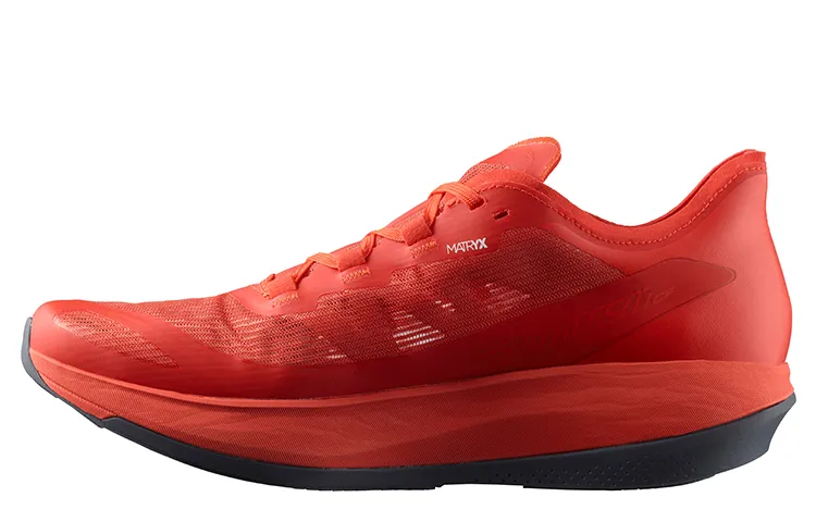 SALOMON Phantasm Comfortable Fabric Cushioning Slip Resistant Breathable Low top Casual Running Shoes Unisex Red