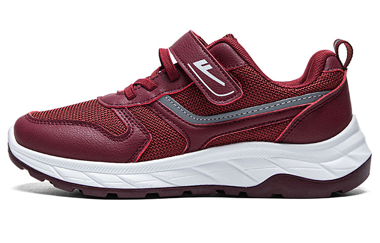 Warrior Comfortable Mom Shoes Slip Resistant, Abrasion Resistant, Lightweight Low top Casual Shoes Women’s Burgundy