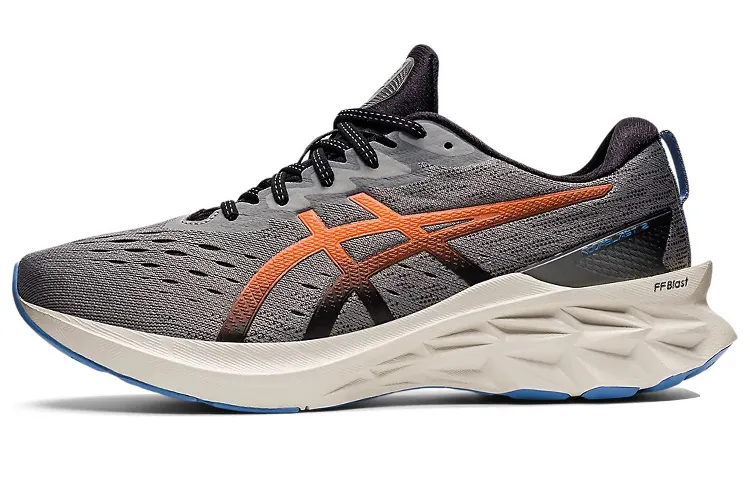 Asics Novablast 2 'Clay Grey Shocking Orange'